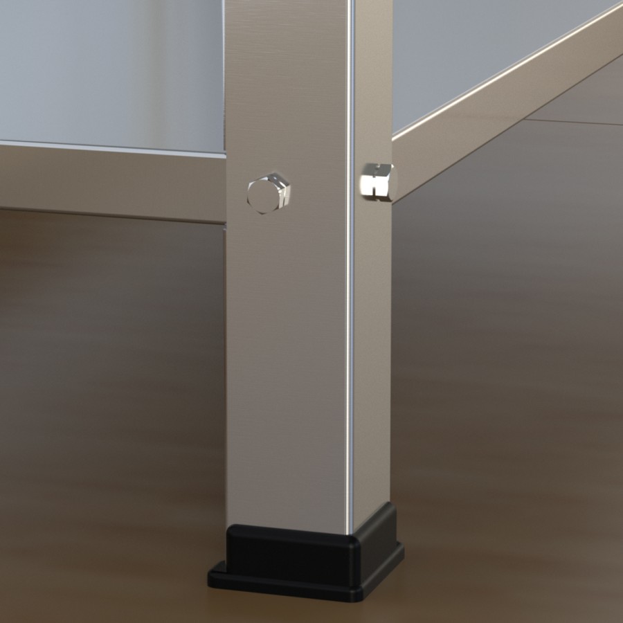 Estante Armário Prateleira Inox 5 Bandejas 300 X 1200 Aisa